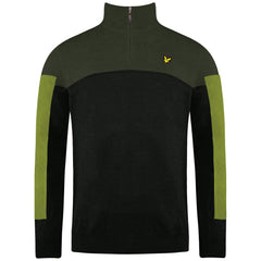 Lyle & Scott Moffat Golf Mens Green Sweater