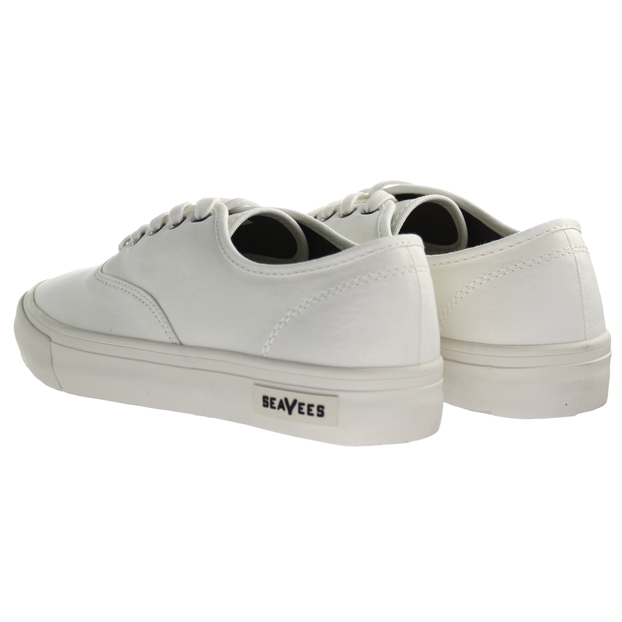 Seavees Legend Sneaker Standard Bleach Poplin White Womens Trainers