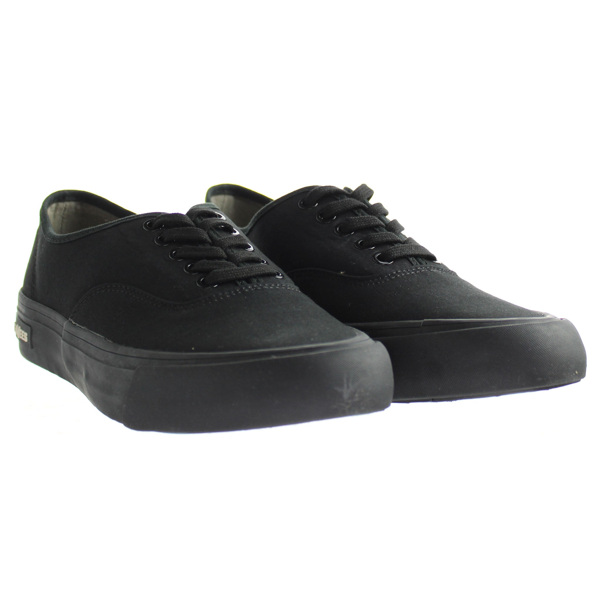 Seavees Legend Sneaker Standard Black Poplin Black Mens Shoes