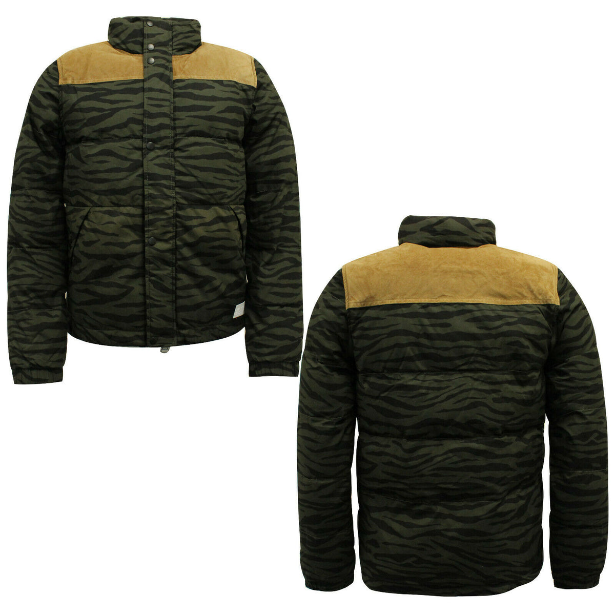 Adidas Tiger Camo Mens Green Jacket