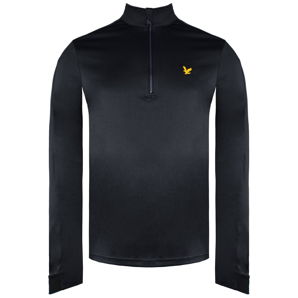 Lyle & Scott Ventech Golf Mens Black Midlayer