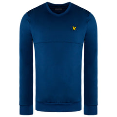 Lyle & Scott Golf Mens Dark Blue Sweater