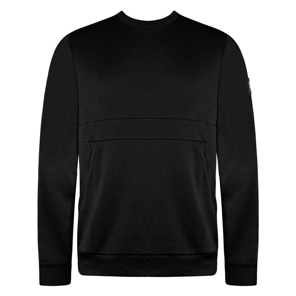 Lyle & Scott Pocket Mens Black Sweater