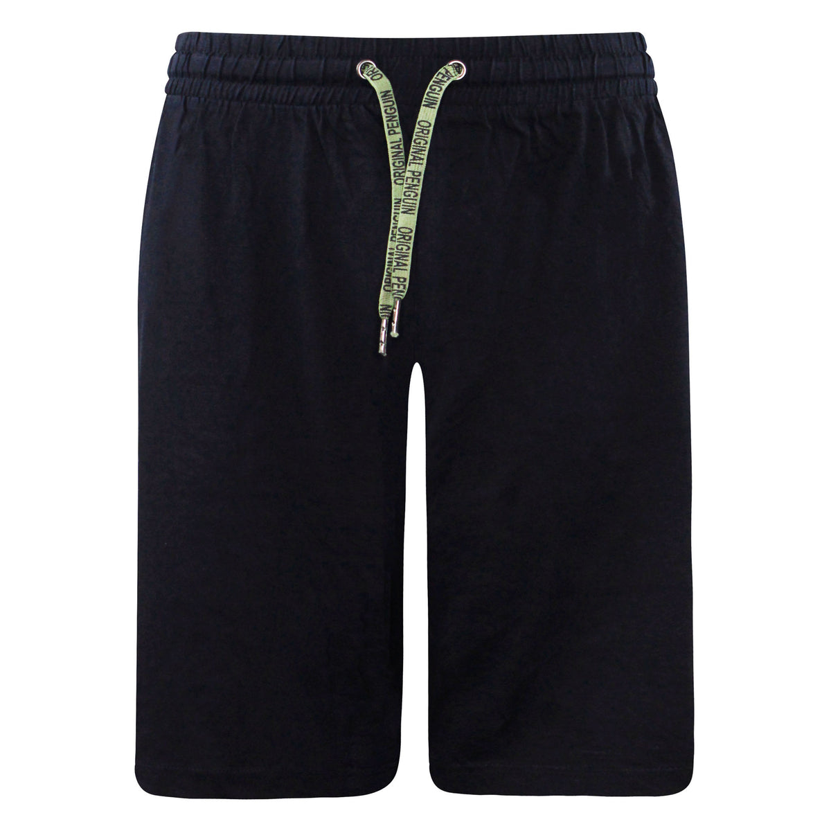 Original Penguin Logo Mens Black Lounge Shorts