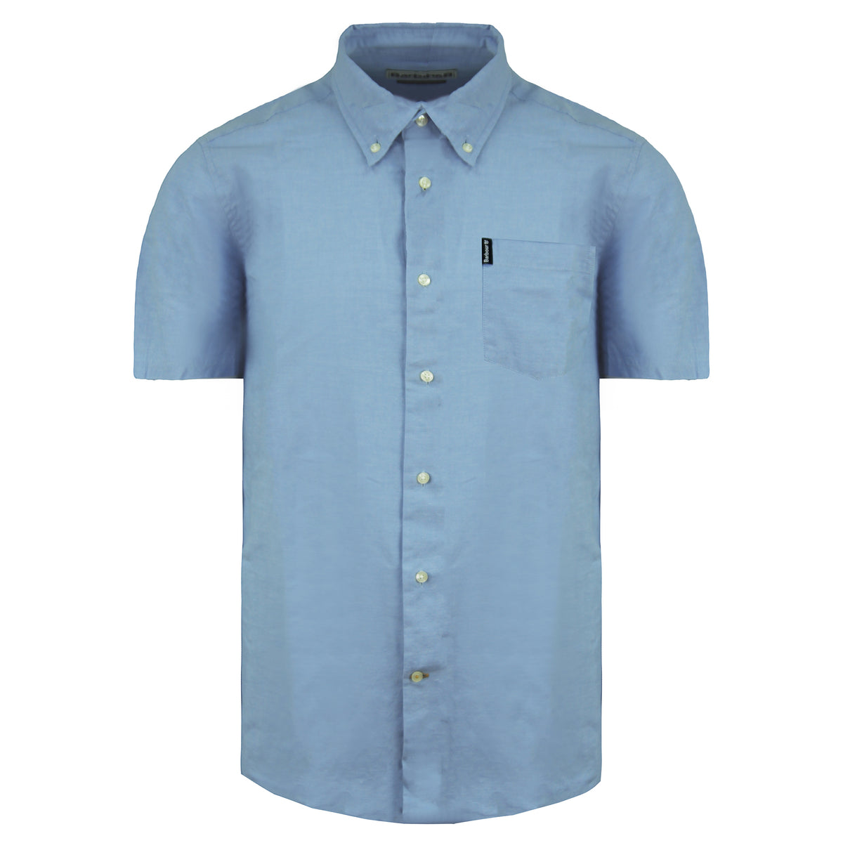 Barbour Tailored Fit Mens Blue Oxford Shirt