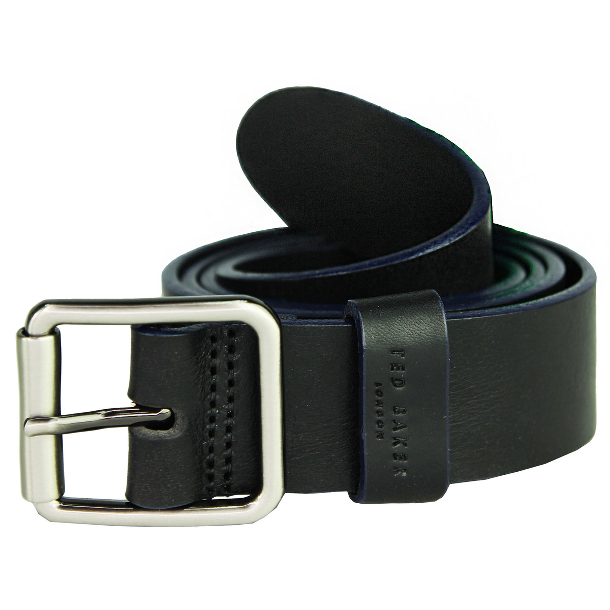 Ted Baker Causal Black Mens Leather Belt MXZEYYEXH9M BLACK