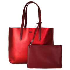 Lacoste Anna Reversible Womens Red Tote Bag