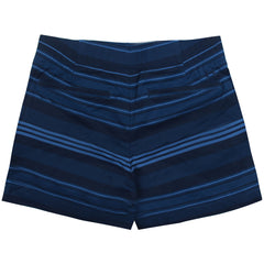 Under Armour Links 4" Printed Blue Fitted Womens Golf Shorts