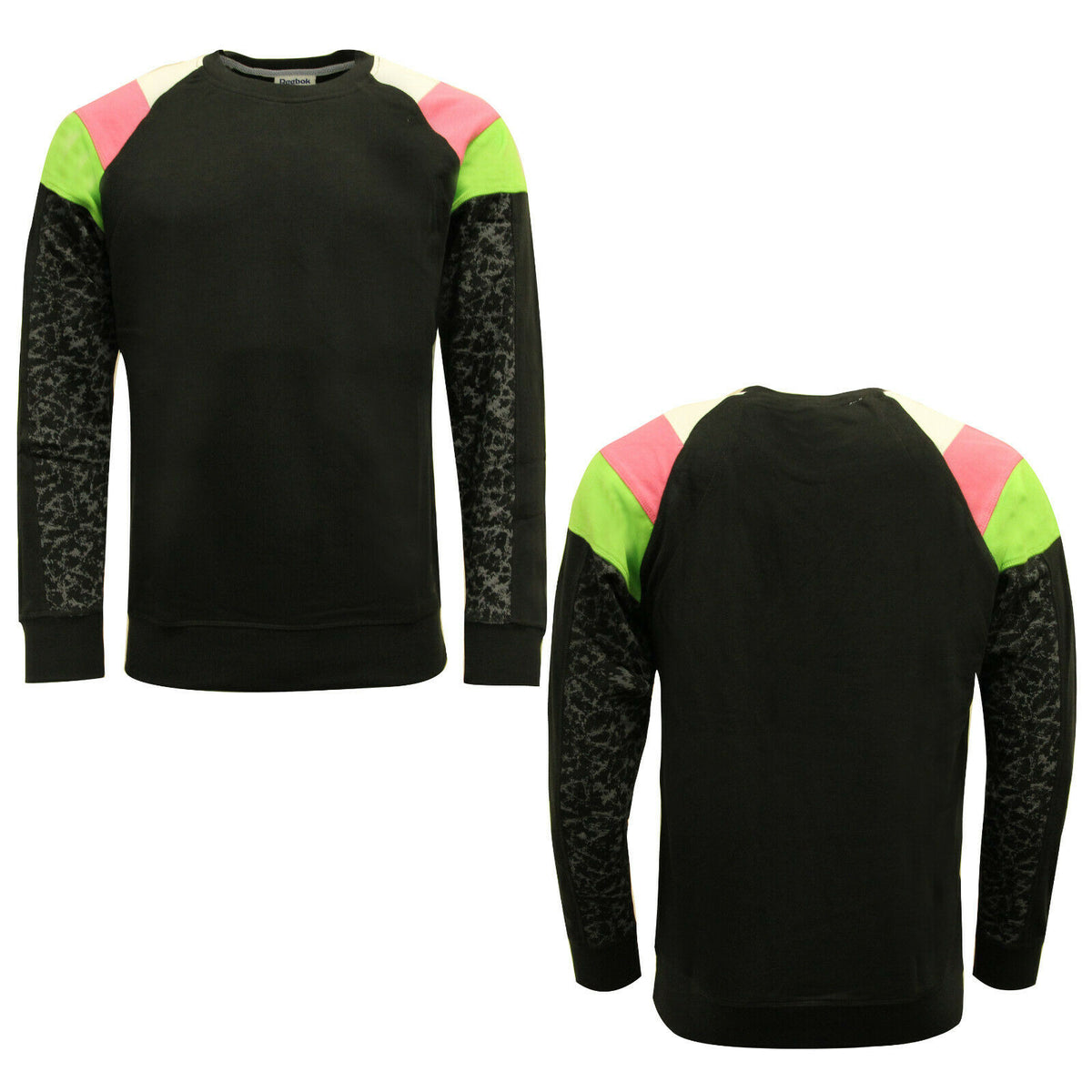 Reebok Womens RR Black Jumper