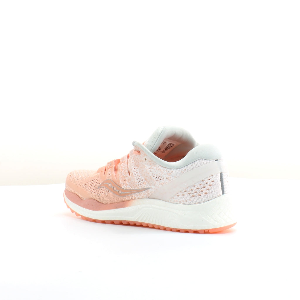 Saucony Freedom Iso 2 Peach Textile womens Lace Up Trainers S10440 37