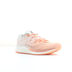 Saucony Freedom Iso 2 Peach Textile womens Lace Up Trainers S10440 37