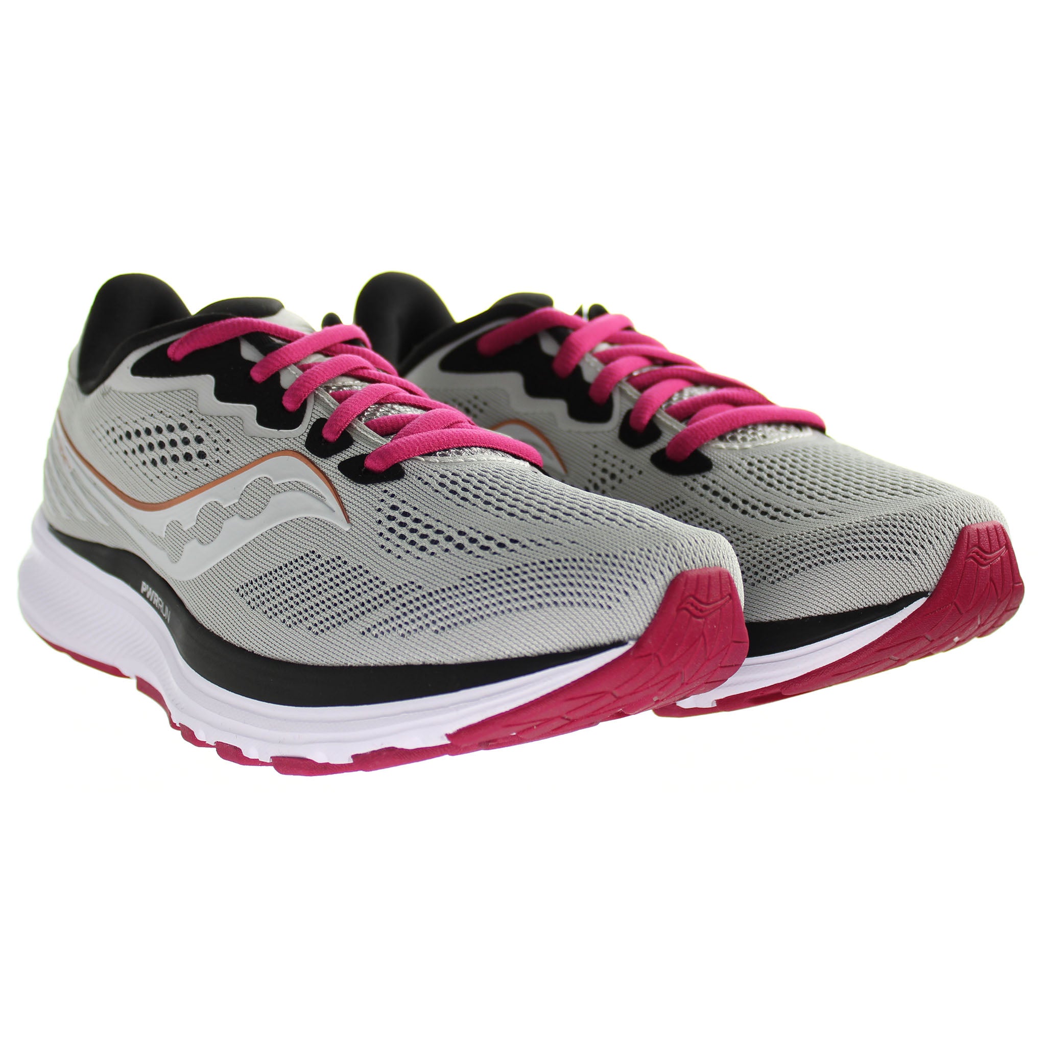 Saucony Ride 14 Grey Womens Running Trainers