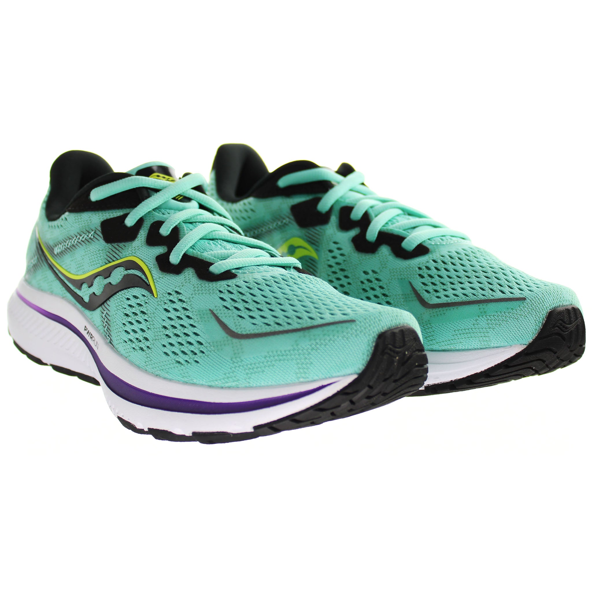 Saucony Omni 20 Green Womens Running Trainers