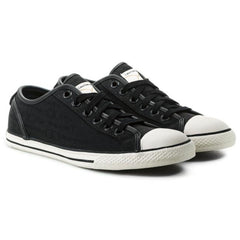 Calvin Klein Len Logo Jacquard Black Mens Plimsolls