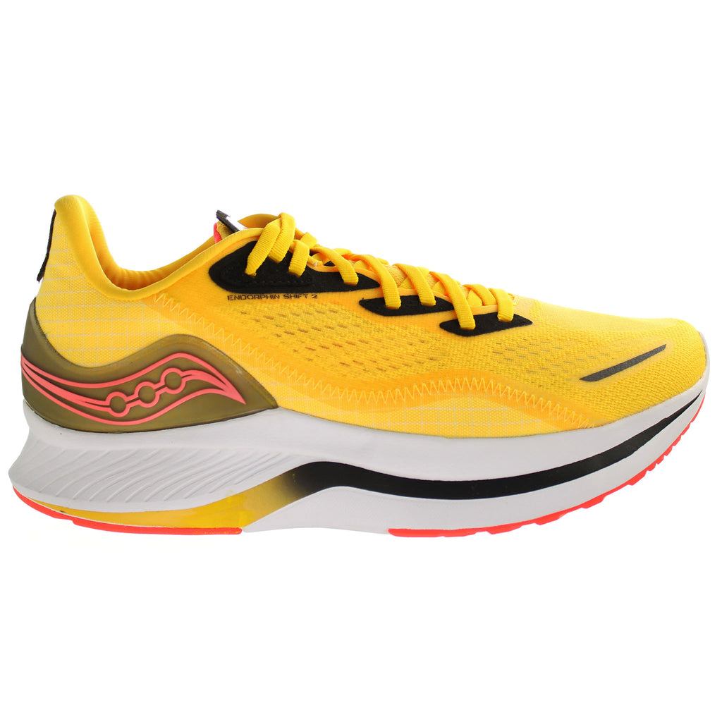 Saucony Endorphin Shift 2 Yellow Mens Running Trainers