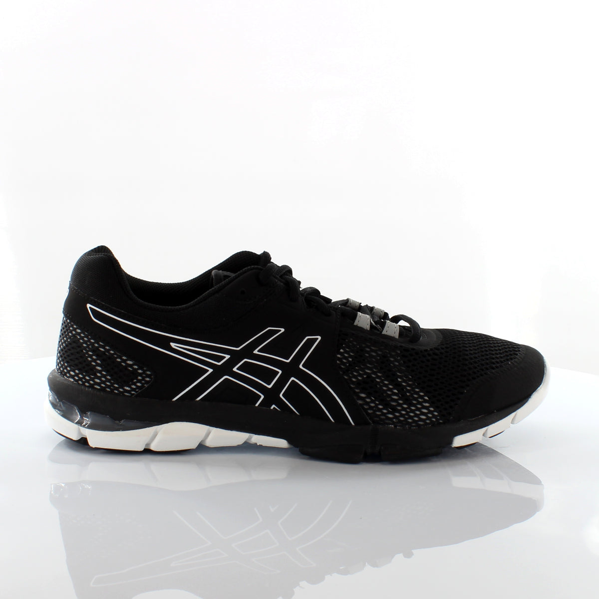 Asics Gel-Craze TR 4 Black Lace Up Running Trainers - Mens