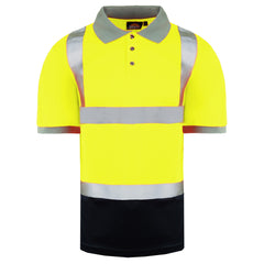 Dickies High Visibility Mens Yellow Safety Polo Shirt