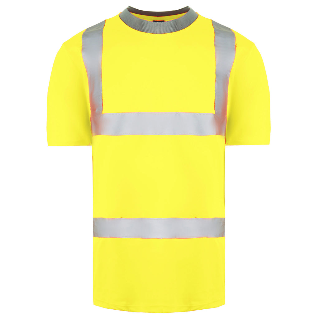 Dickies High Visibility Mens Yellow Reflective T-Shirt