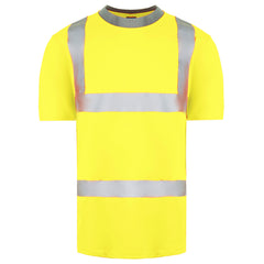 Dickies High Visibility Mens Yellow Reflective T-Shirt