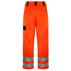 Dickies Everyday Work Wear Hi-Vis Trousers Orange Navy Mens Bottoms SA24 7R ORANGE/NAVY