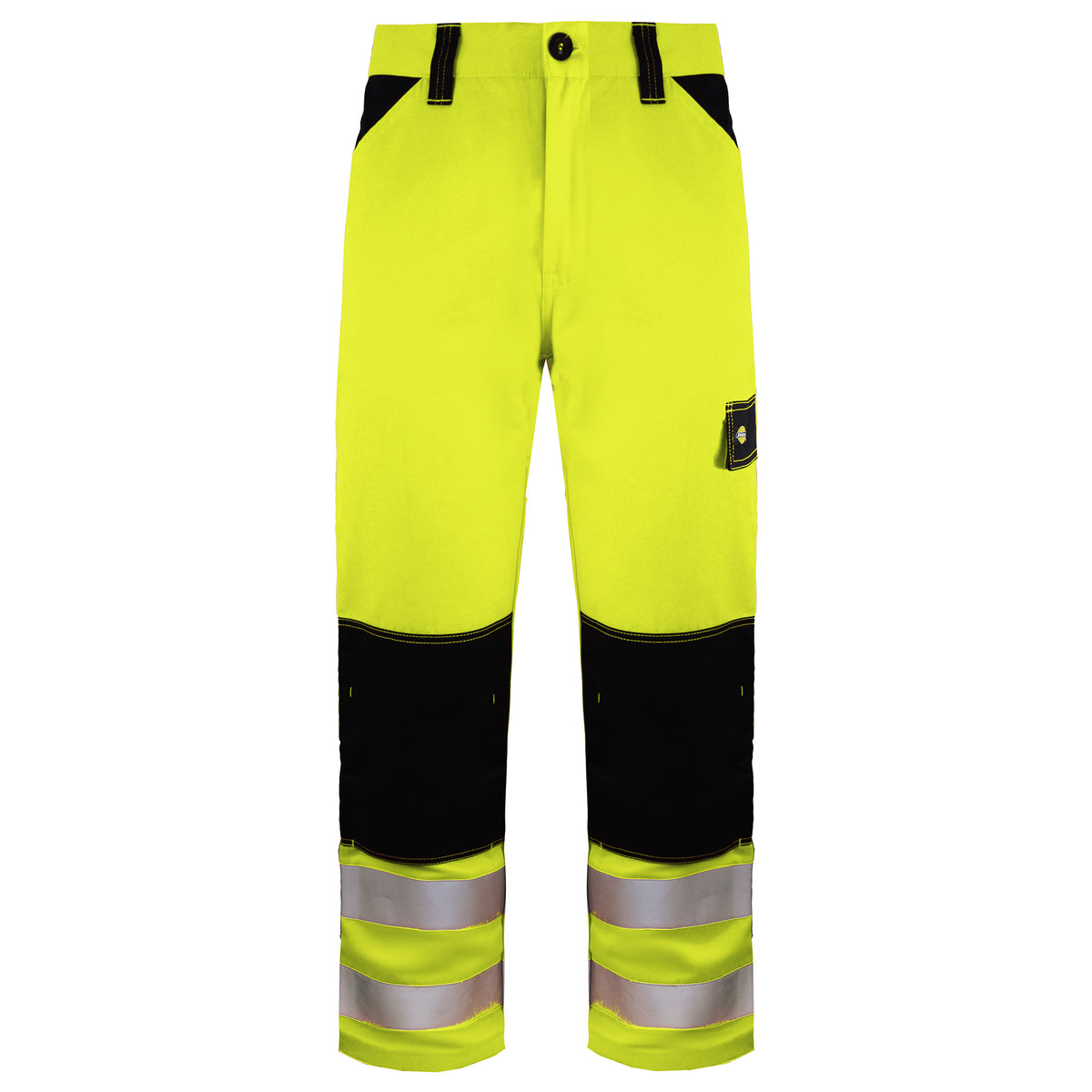 Dickies Everyday Work Wear Hi-Vis Mens Yellow Trousers