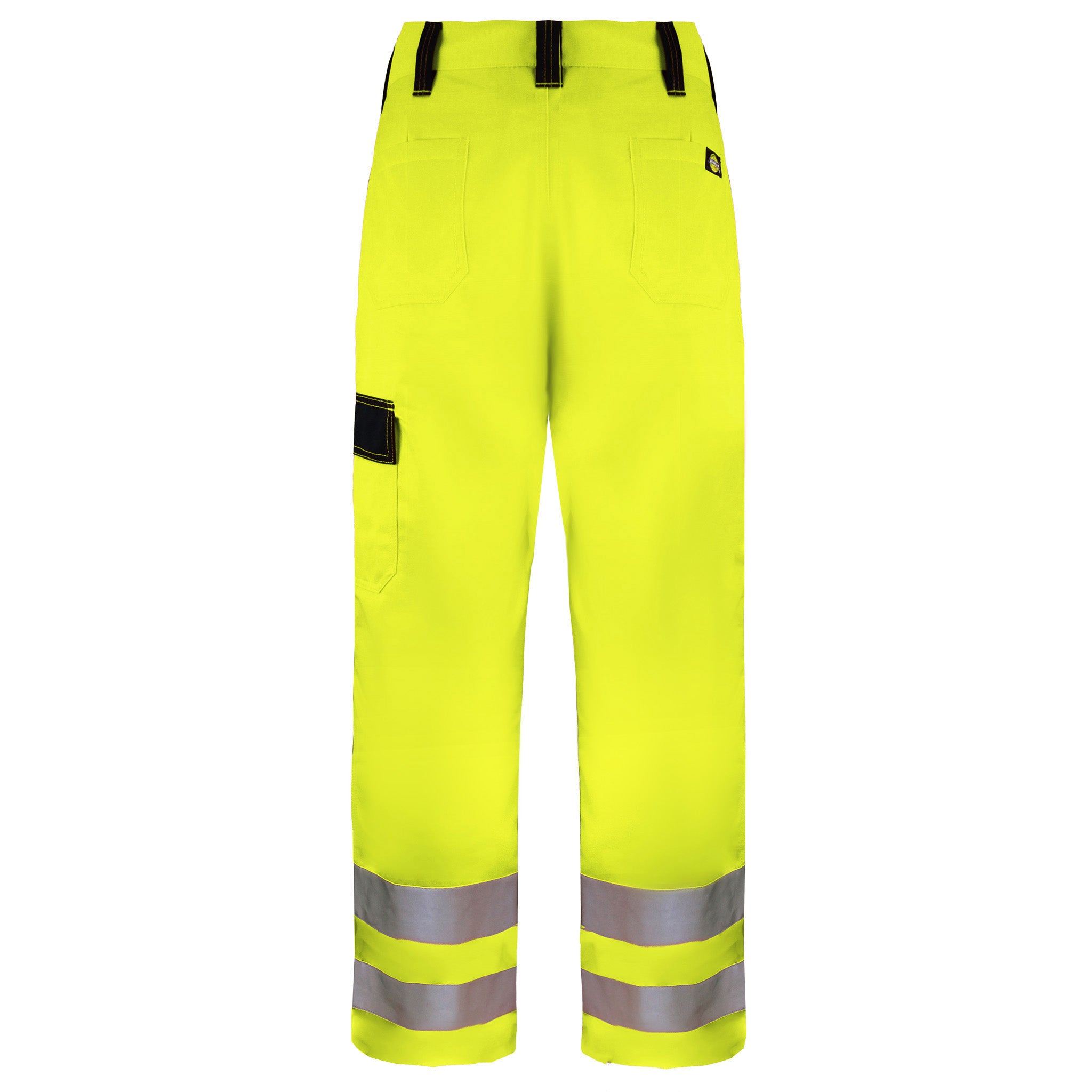 Dickies Everyday Work Wear Hi-Vis Mens Yellow Trousers