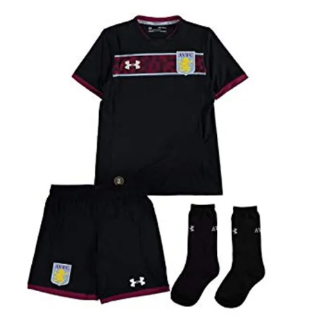 Under Armour Aston Villa FC Toddler Away Football Loose Full Kit