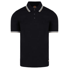 Dickies Riverton Mens Black Polo Shirt