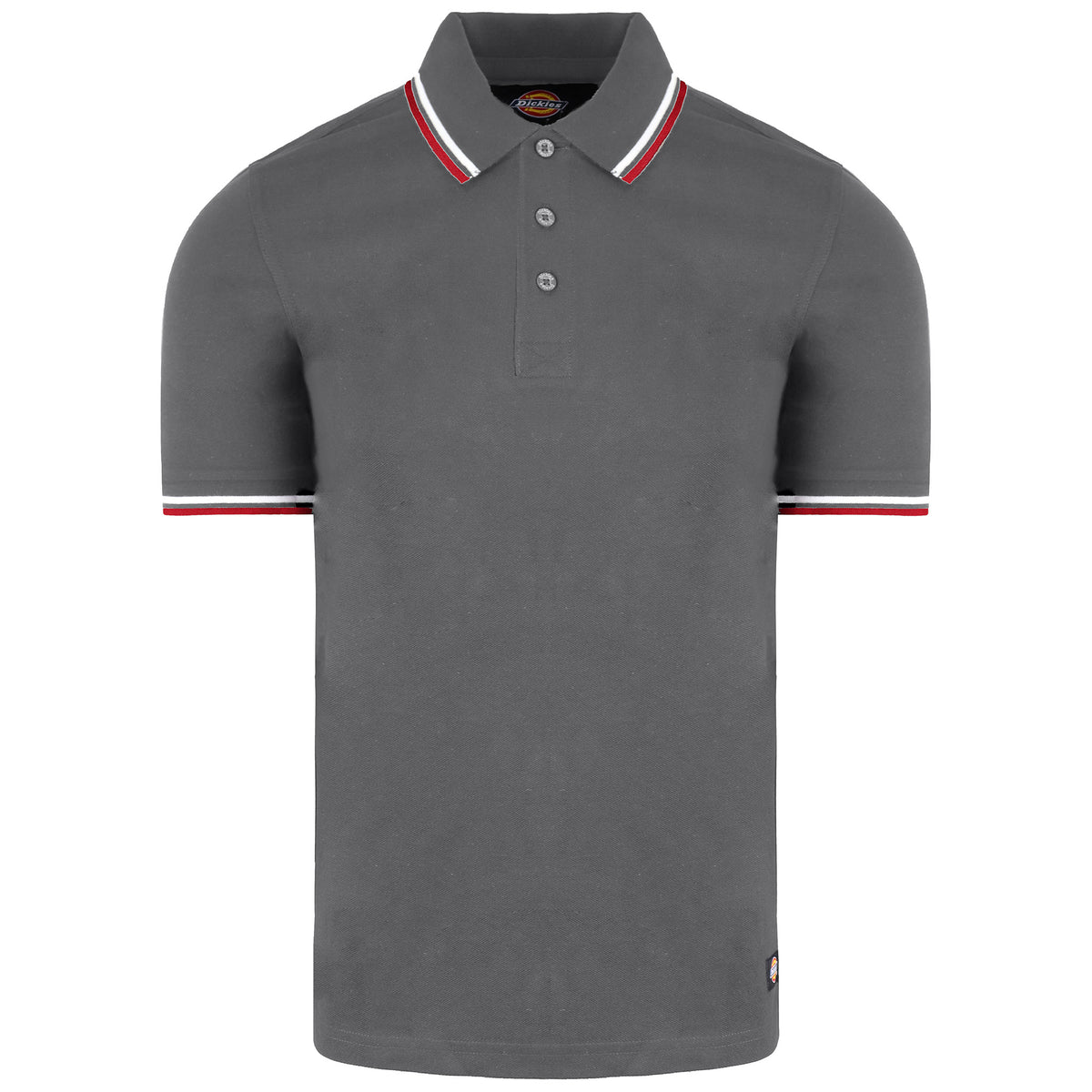 Dickies Riverton Mens Grey Polo Shirt