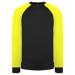 Dickies Two Tone Mens Black/Yellow Sweater