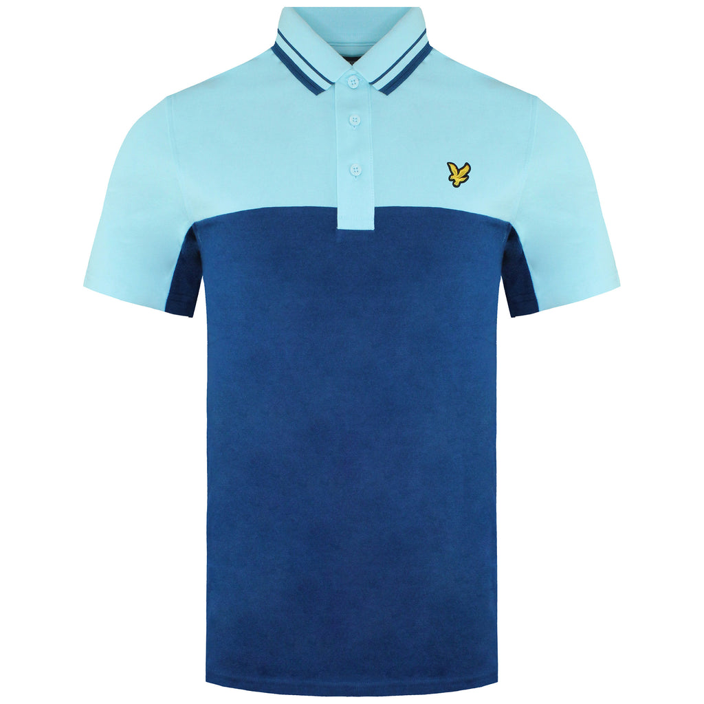 Lyle & Scott Kendall Golf Mens Blue Polo Shirt