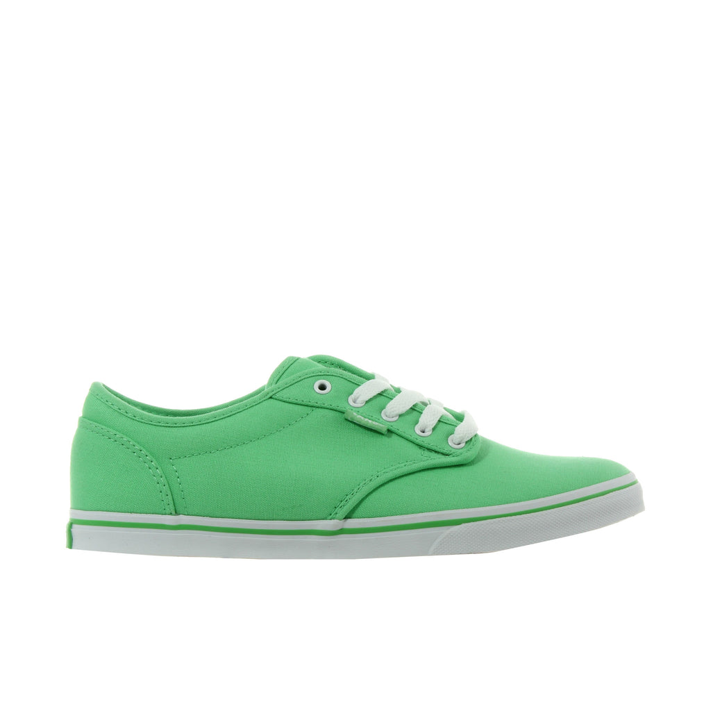 Vans Atwood Low Top Womens Green Plimsolls