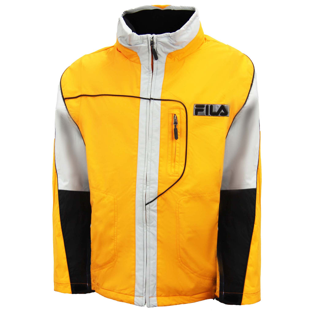 Fila Thermore Insulated Mens Grey/Yellow Snow Jacket