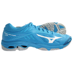 Mizuno Wave Lightning Z4 Blue Mens Blue Volleyball Shoes