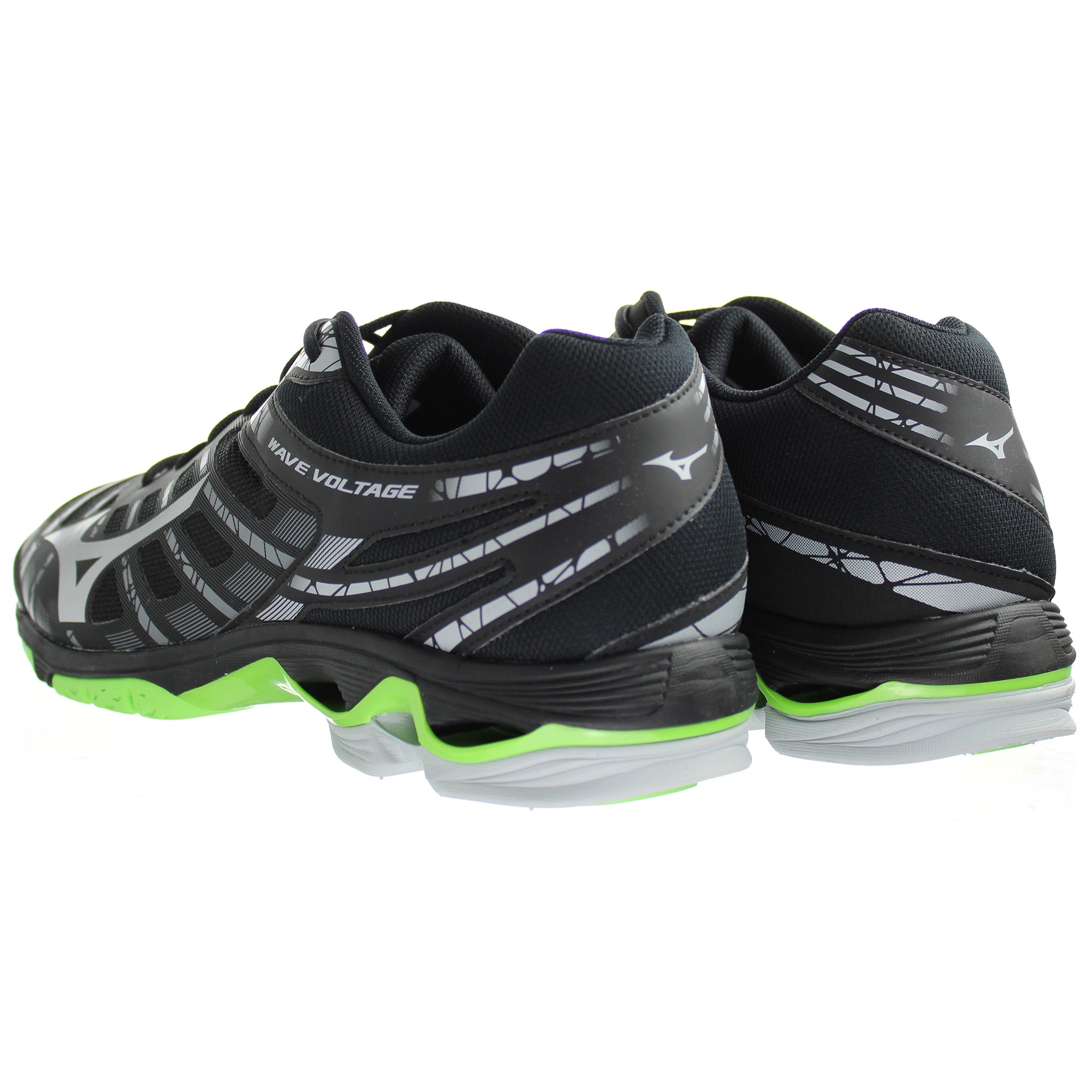 Mizuno Indoor Wave Voltage Black Trainers