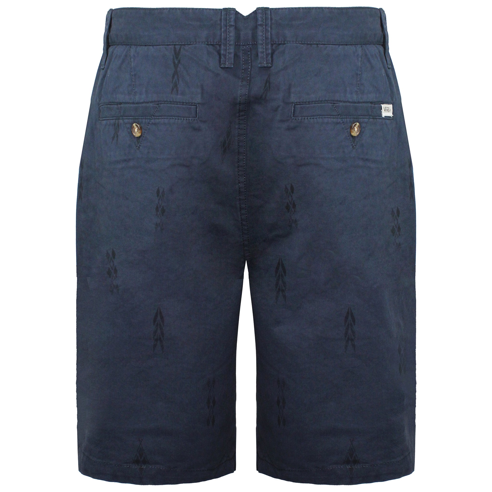 Vans Off The Wall Low Rise Mens Navy Bermuda Shorts