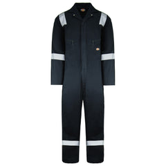 Dickies Hi-Vis Lighweight Cotton Navy Blue Mens Work Wear Coverall WD2279LW NAVY/BLUE