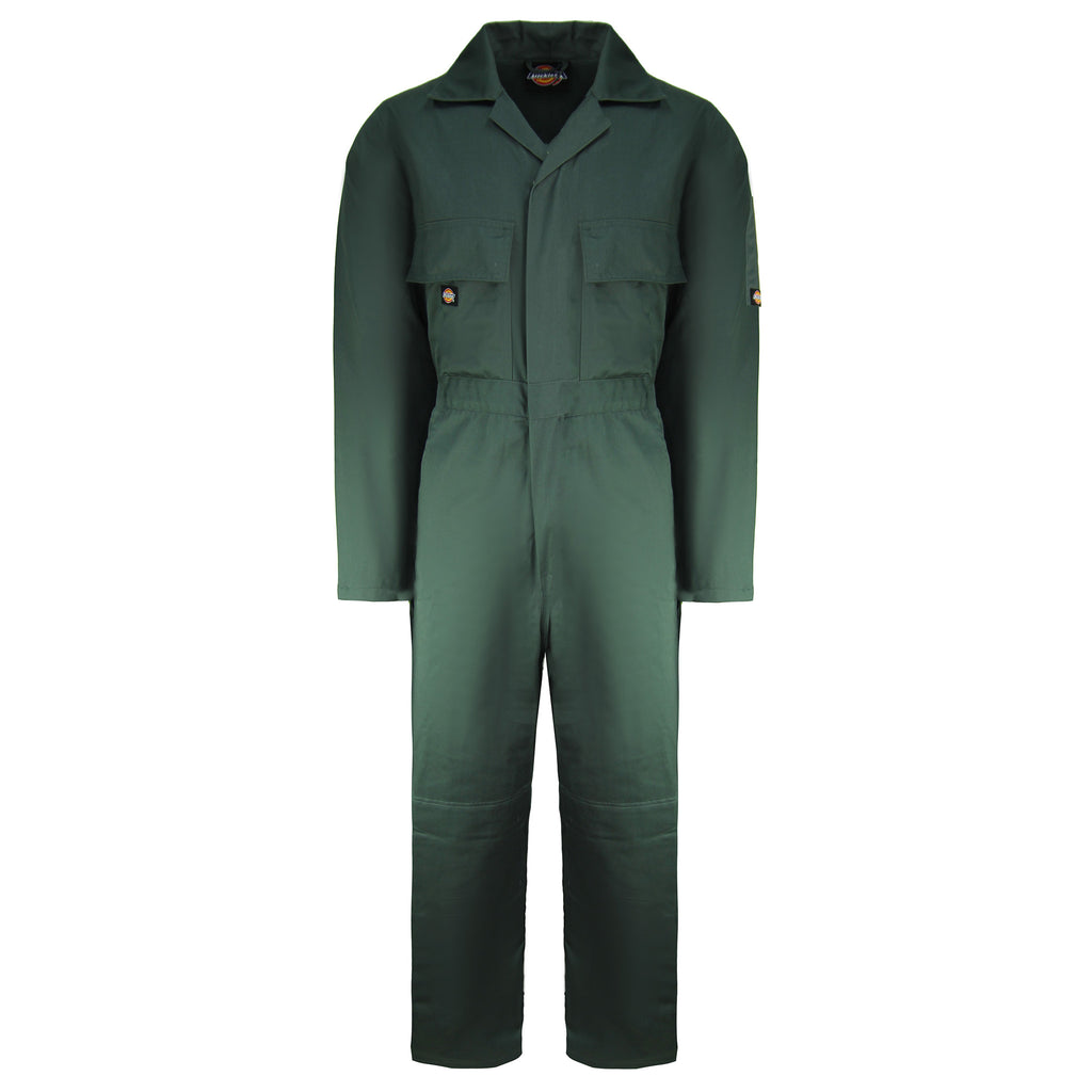 Dickies Hi-Vis Lighweight Mens Green Coverall