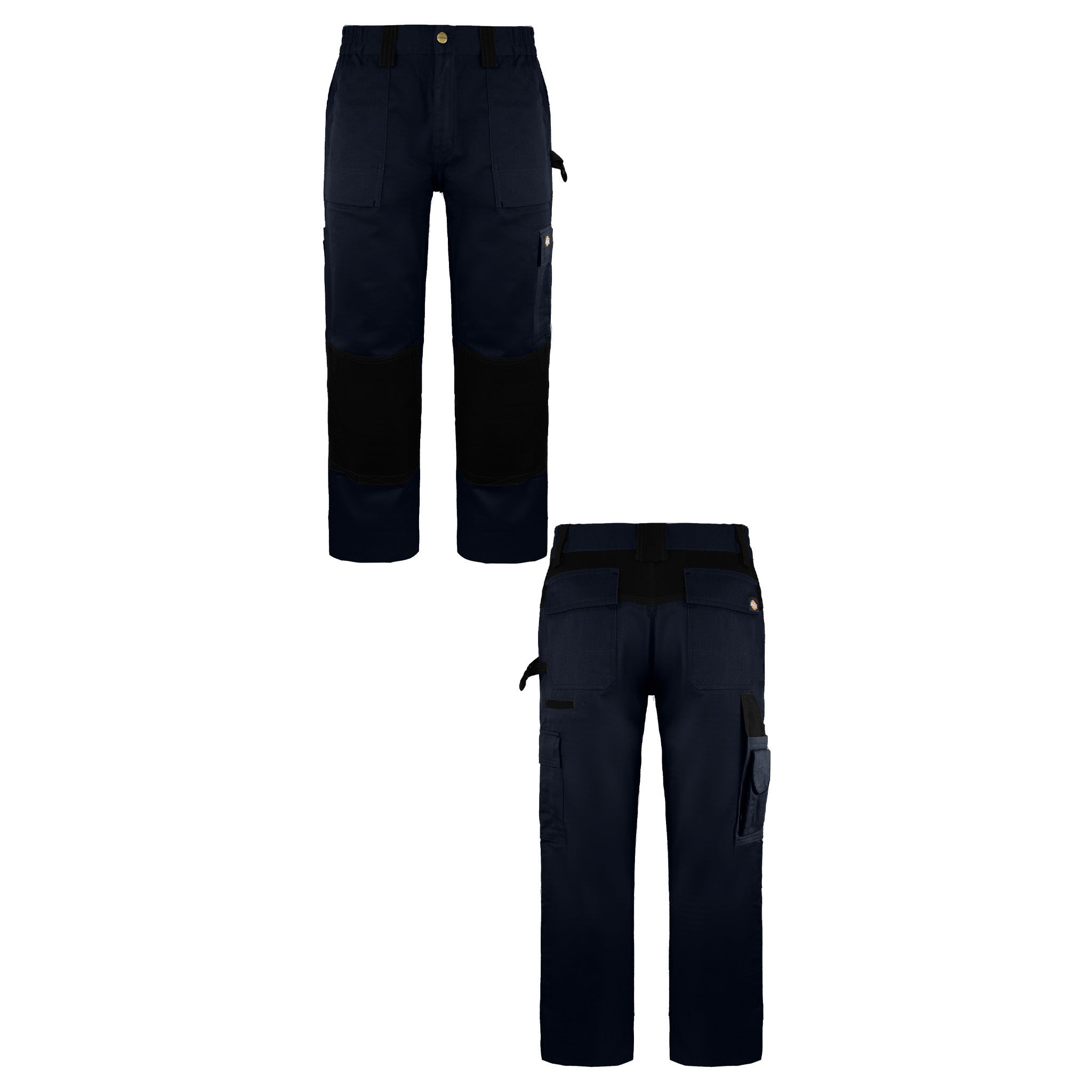 Dickies Premium Kneepad Mens Navy Work Wear Trousers