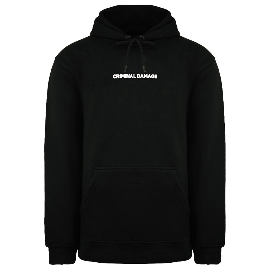 Criminal Damage Worldwide Mens Black Hoodie