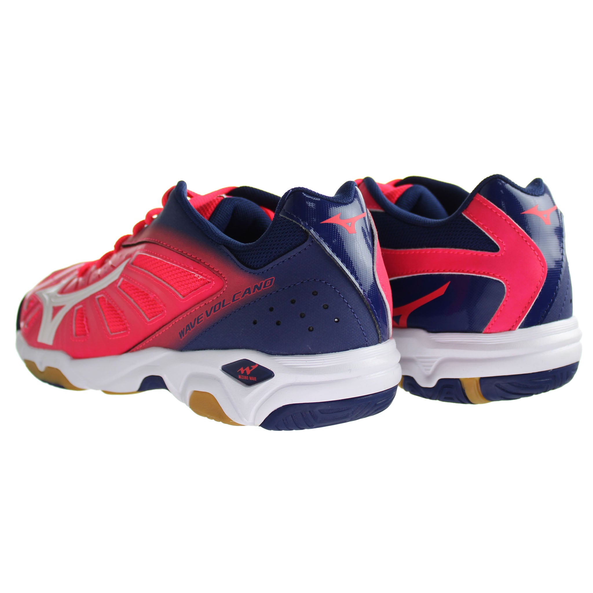 Mizuno Indoor Wave Volcano Womens Pink Handball Shoes