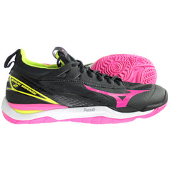 Mizuno Wave Mirage 2 Womens Black Handball Shoes