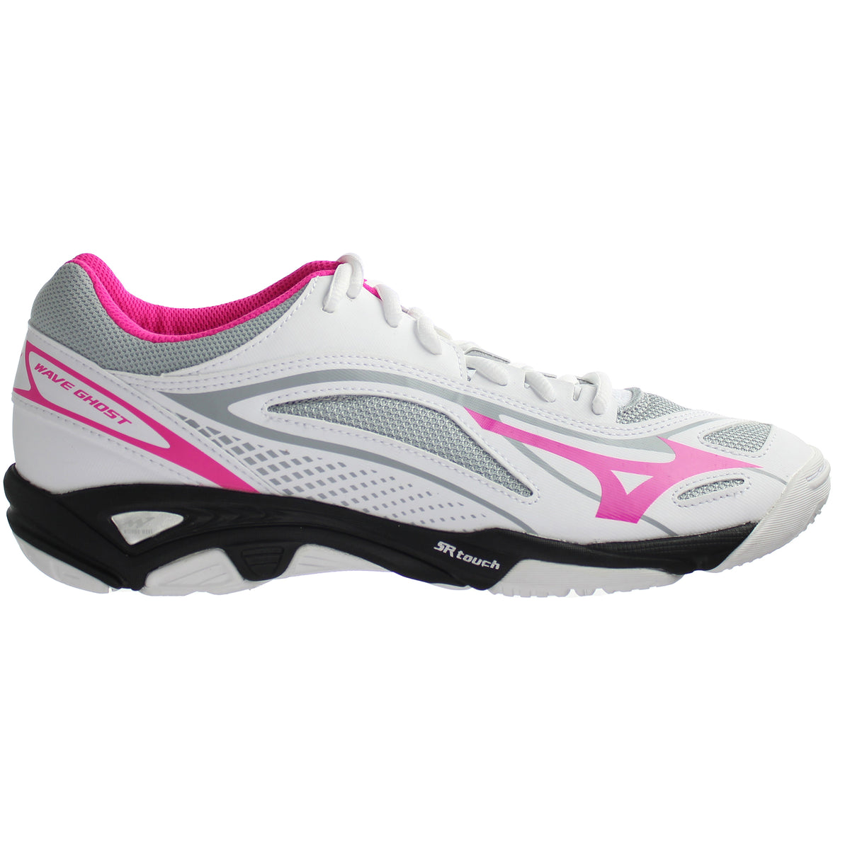 Mizuno Indoor Wave Ghost Womens White Handball Shoes