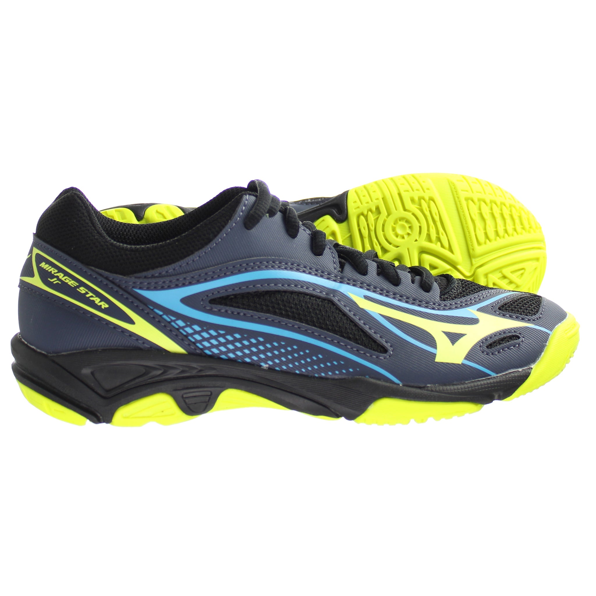 Mizuno Mirage Star 2 Kids Black Handball Shoes