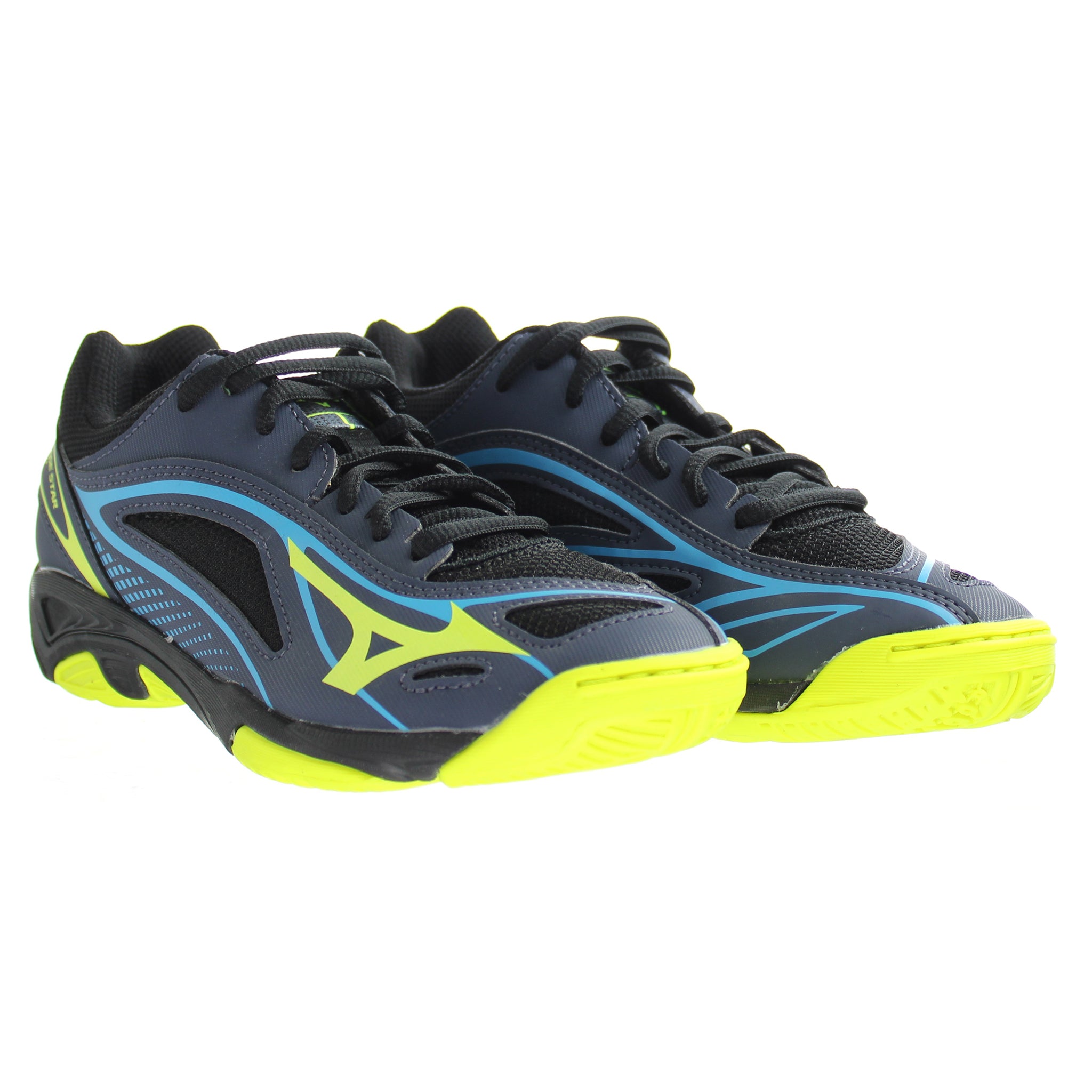 Mizuno Mirage Star 2 Kids Black Handball Shoes