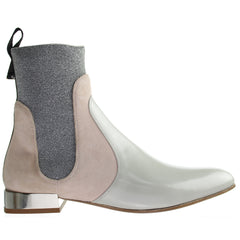 Emporio Armani Ankle Ghiaccio Womens Nude Boots