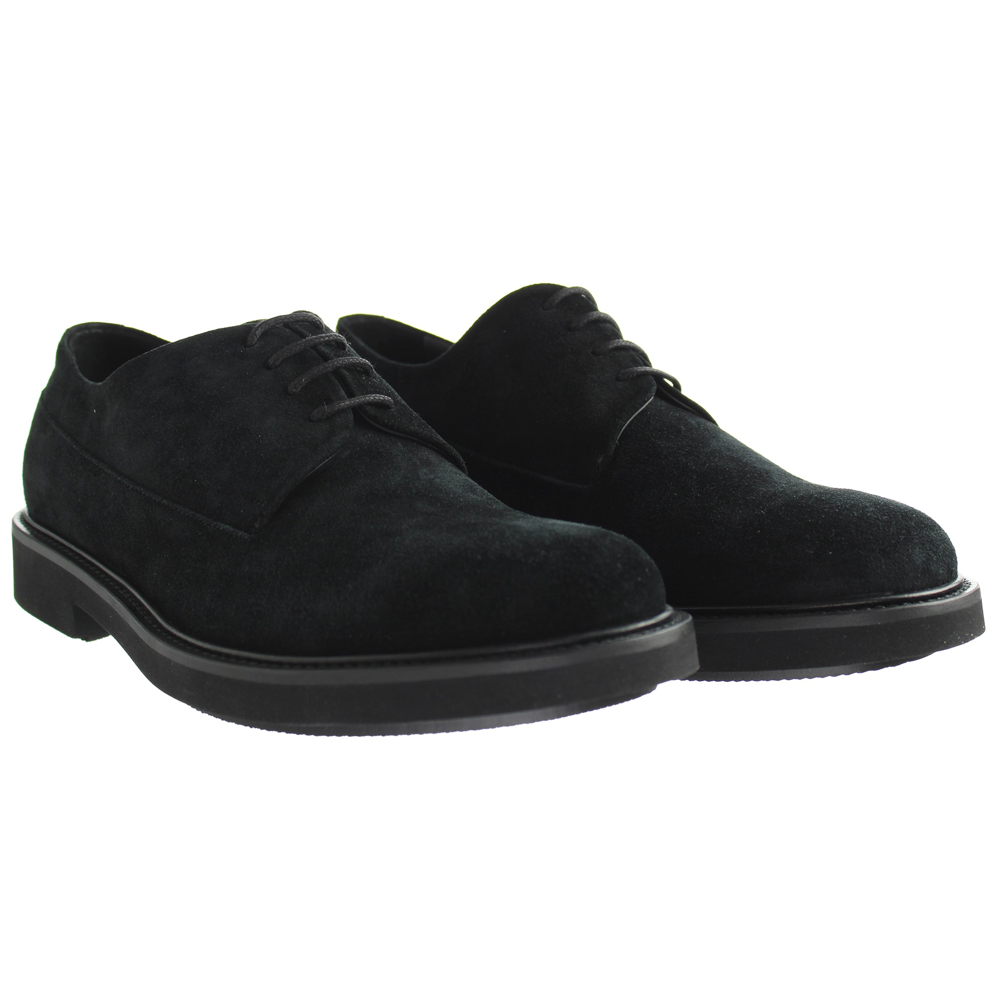 Emporio Armani Coconut Formal Mens Black Shoes