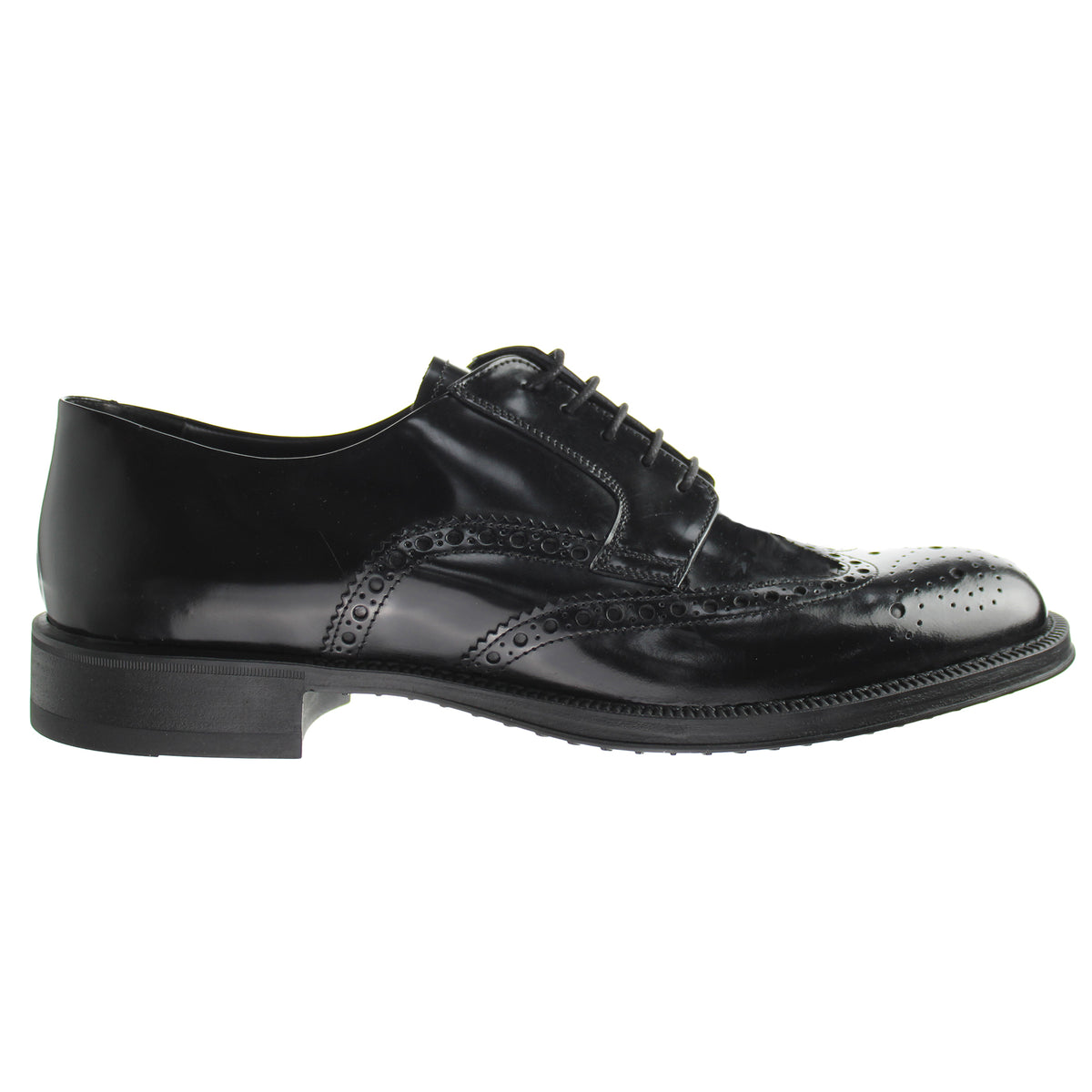 Emporio Armani Formal Mens Black Shoes