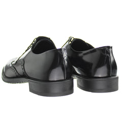 Emporio Armani Formal Mens Black Shoes