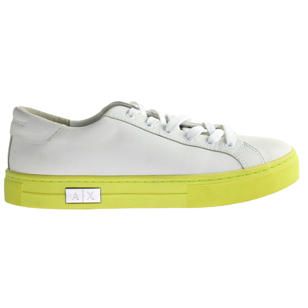 Armani Exchange Womens Off White Trainers